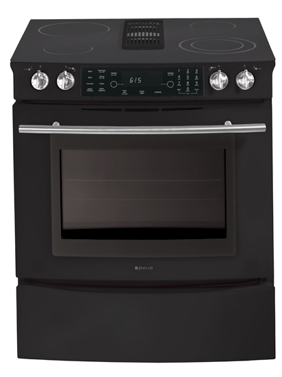 jenn air downdraft slide in range