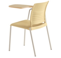 Strive 4-leg Tablet Arm Chair, on Designer Pages