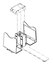 Height Adjustable Table Leg Double CPU Holder