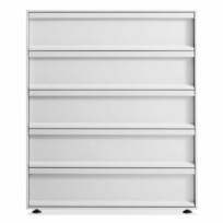 blue and white renaissance dress Superchoice 5 Drawer Dresser